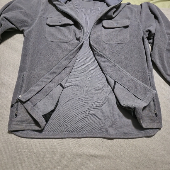Zodiac Men's PerformX Gray Fleece fmFull Zip Up Jacket Size XXL - Picture 6 of 15